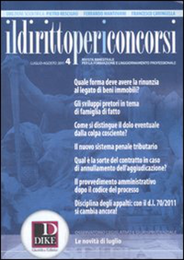 Il diritto per i concorsi - Vol. 4 - Librerie.coop Il diritto per i concorsi - Vol. 4 - Librerie.coop