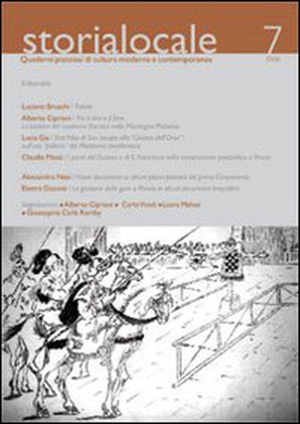 Storia locale. Quaderni pistoiesi di cultura moderna e contemporanea - Librerie.coop Storia locale. Quaderni pistoiesi di cultura moderna e contemporanea - Librerie.coop