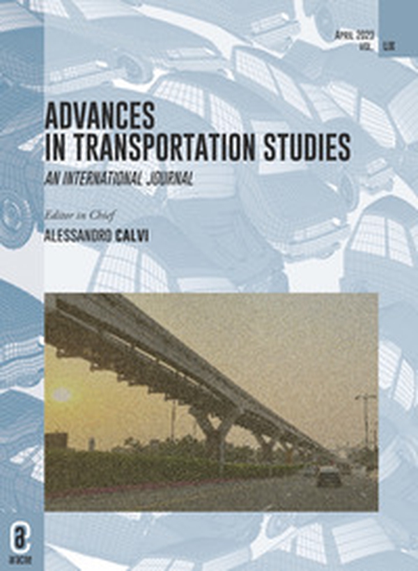 Advances in transportation studies. An international journal - Vol. 59 - Librerie.coop Advances in transportation studies. An international journal - Vol. 59 - Librerie.coop