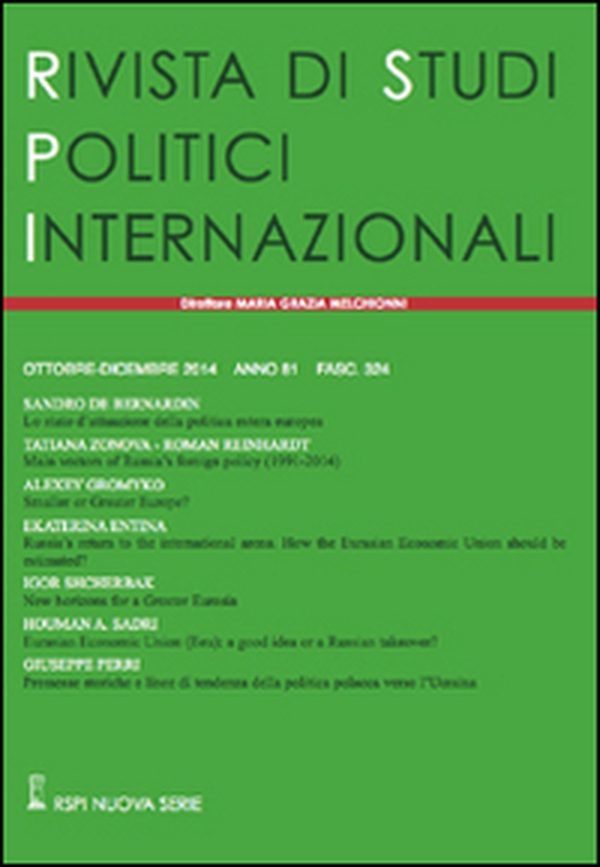 Rivista di studi politici internazionali - Librerie.coop Rivista di studi politici internazionali - Librerie.coop