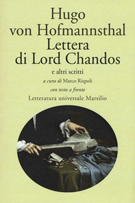 Lettera di Lord Chandos e altri scritti. Testo tedesco a fronte - Librerie.coop