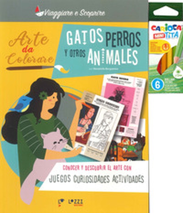 Gatos, perros y otros animales. Arte da colorare - Librerie.coop Gatos, perros y otros animales. Arte da colorare - Librerie.coop