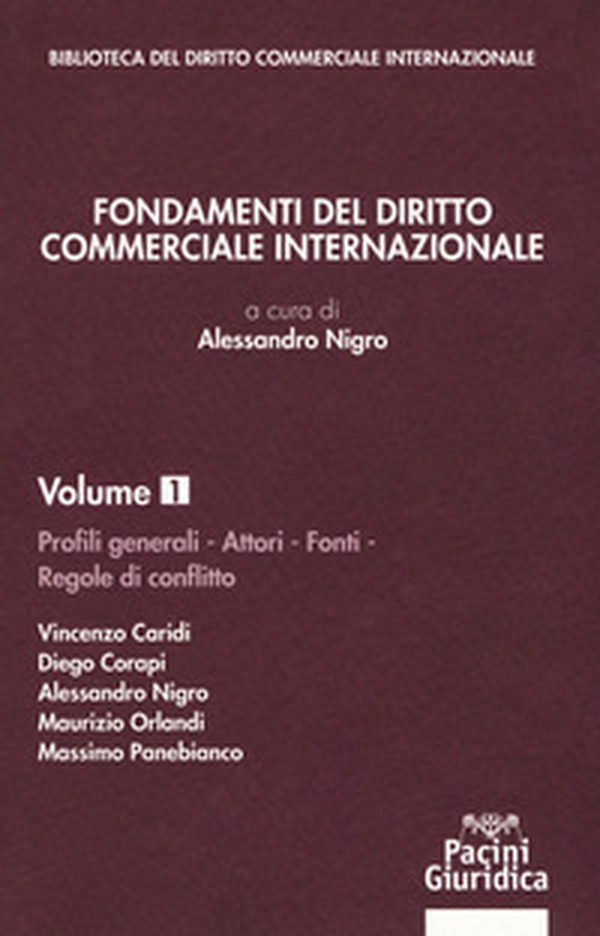 Fondamenti del diritto commerciale internazionale - Librerie.coop Fondamenti del diritto commerciale internazionale - Librerie.coop