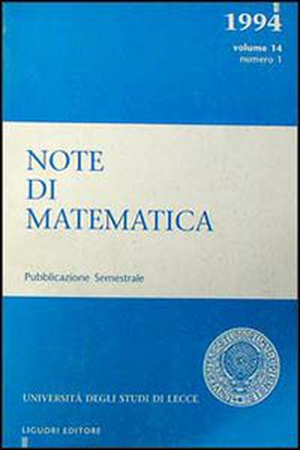 Note di matematica - Librerie.coop Note di matematica - Librerie.coop