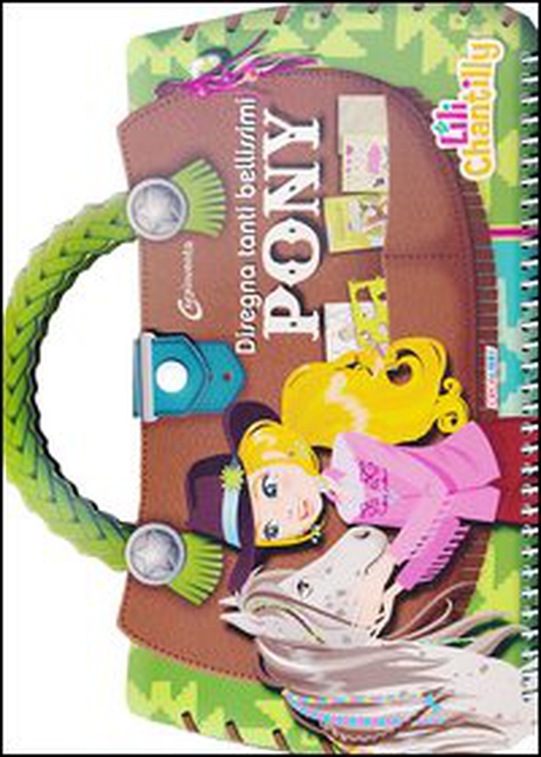 Disegna tanti bellissimi pony. Con adesivi - Librerie.coop Disegna tanti bellissimi pony. Con adesivi - Librerie.coop