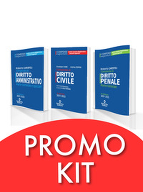 Kit 3 compendi superiori: Compendio superiore di civile+ Compendio superiore di amministrativo + Compendio superiore di penale. Parte generale - Librerie.coop Kit 3 compendi superiori: Compendio superiore di civile+ Compendio superiore di amministrativo + Compendio superiore di penale. Parte generale - Librerie.coop
