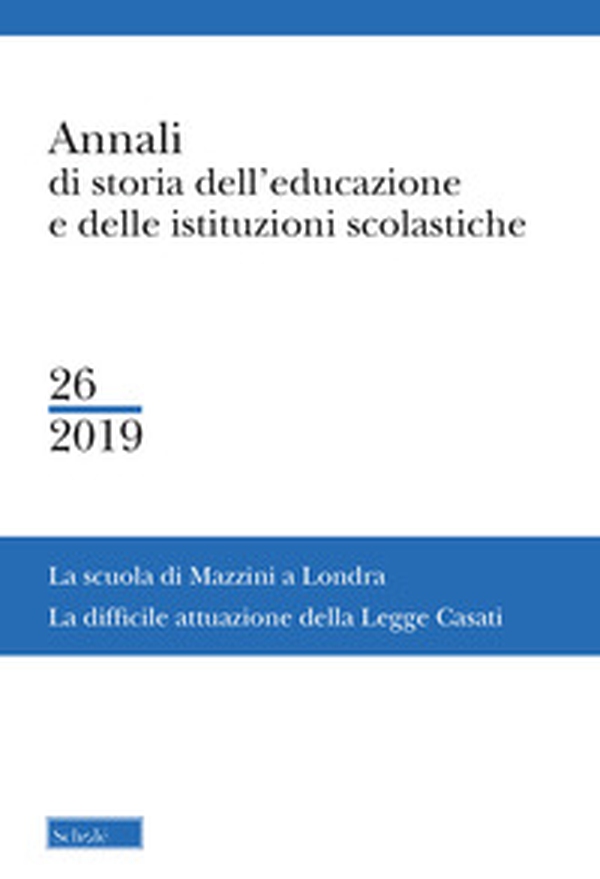 Annali di storia dell'educazione e delle istituzioni scolastiche - Librerie.coop Annali di storia dell'educazione e delle istituzioni scolastiche - Librerie.coop