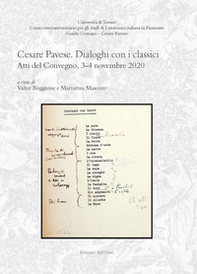 Cesare Pavese. Dialoghi con i classici. Atti del convegno (3-4 novembre 2020) - Librerie.coop