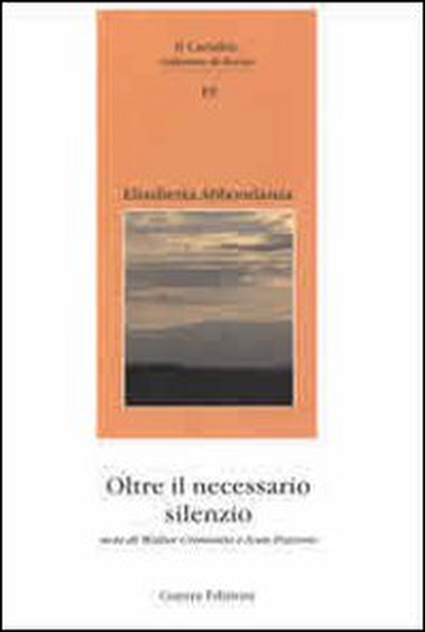 Oltre il necessario silenzio - Librerie.coop Oltre il necessario silenzio - Librerie.coop
