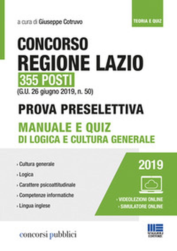 Concorso Regione Lazio 355 posti - Librerie.coop Concorso Regione Lazio 355 posti - Librerie.coop