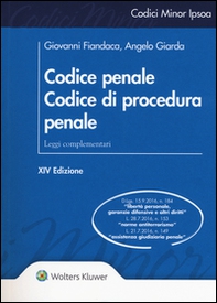 Codice penale. Codice di procedura penale. Leggi complementari - Librerie.coop
