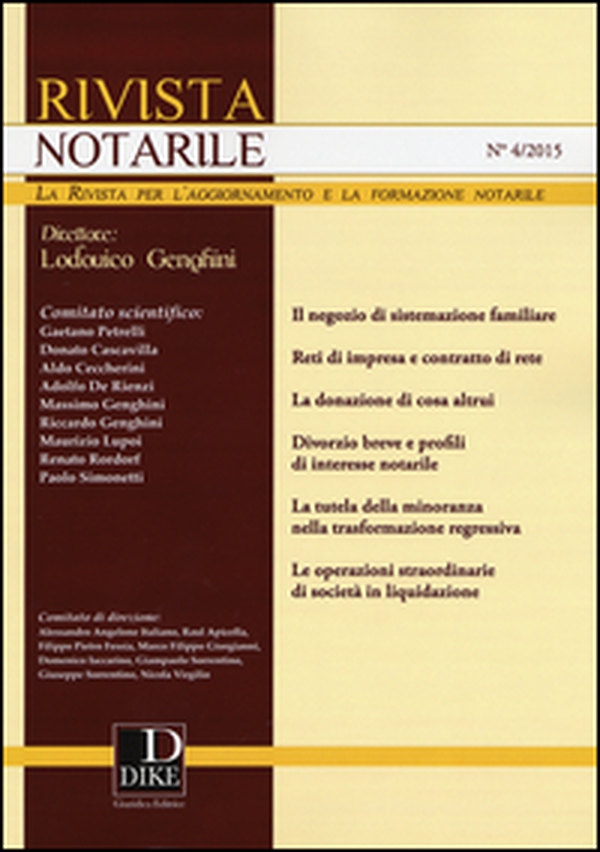 Rivista notarile - Vol. 4 - Librerie.coop Rivista notarile - Vol. 4 - Librerie.coop