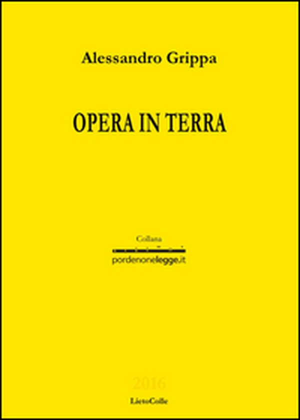 Opera in terra - Librerie.coop Opera in terra - Librerie.coop