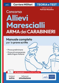 Conc. allievi marescialli carabinieri manuale prove scritta... - Librerie.coop