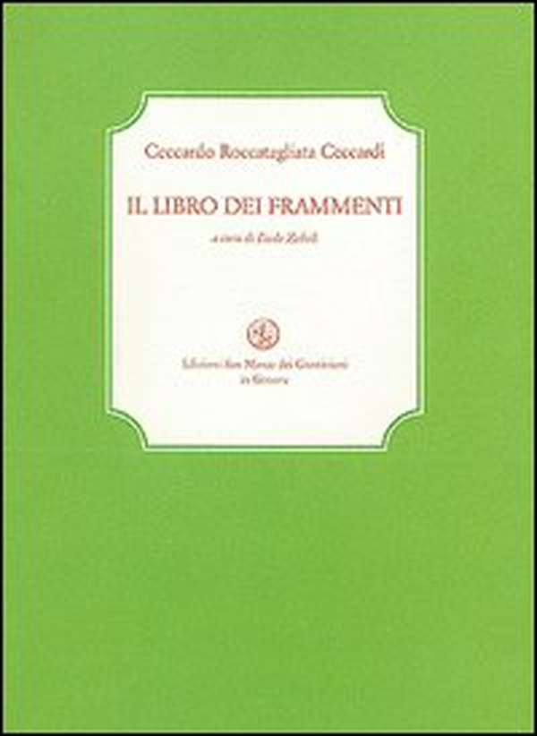 Il libro dei frammenti - Librerie.coop Il libro dei frammenti - Librerie.coop