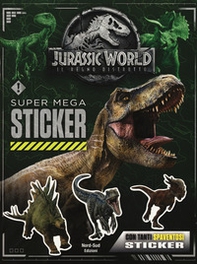 Super mega sticker. Jurassic world, il regno perduto. Con adesivi - Librerie.coop