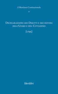 Dichiarazione dei Diritti e dei Doveri dell'Uomo e del Cittadino (1795) - Librerie.coop