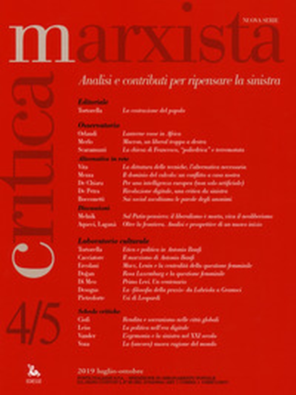 Critica marxista - Vol. 4-5 - Librerie.coop Critica marxista - Vol. 4-5 - Librerie.coop