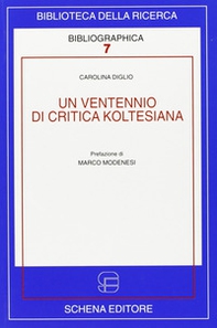 Un ventennio di critica koltesiana. Ediz. italiana e francese - Librerie.coop