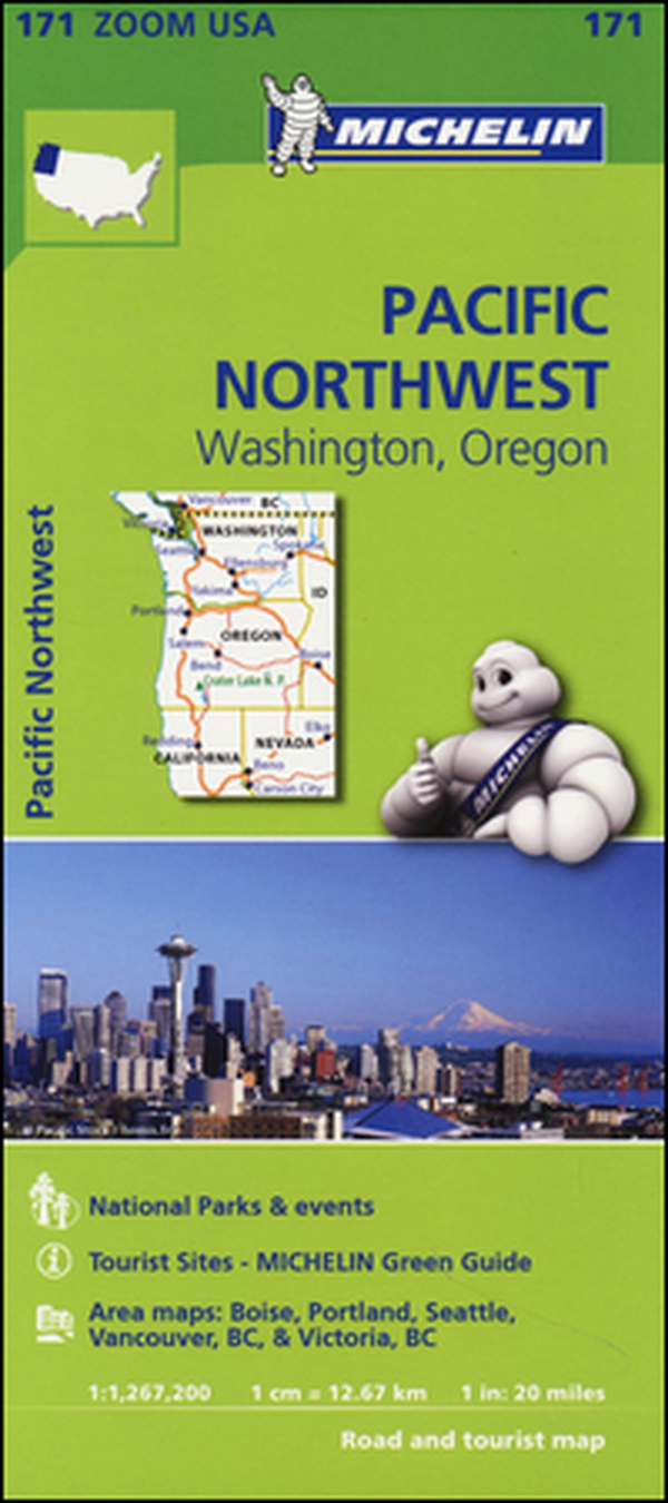 Pacific Northwest. Washington, Oregon 1:1.267.200 - Librerie.coop Pacific Northwest. Washington, Oregon 1:1.267.200 - Librerie.coop