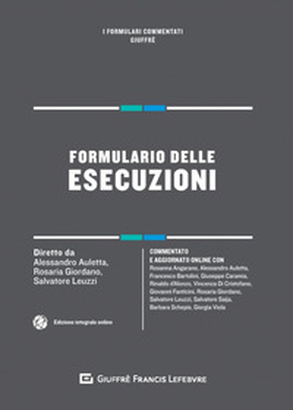 Formulario delle esecuzioni - Librerie.coop Formulario delle esecuzioni - Librerie.coop