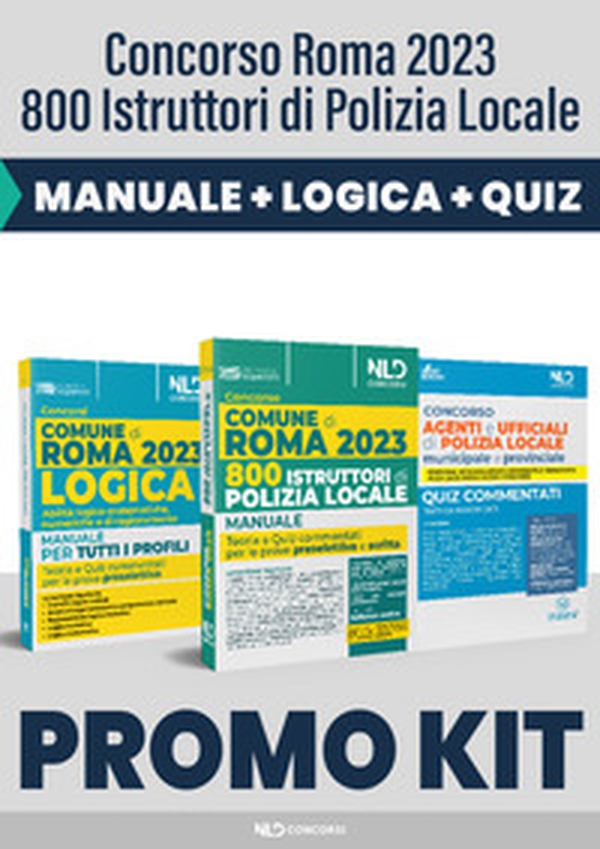 Concorso Comune di Roma: 800 agenti della polizia locale. Manuale con Quiz commentati-Manuale di logica. Abilità logico-matematiche, numeriche e di ragionamento-Quiz agenti polizia locale - Librerie.coop Concorso Comune di Roma: 800 agenti della polizia locale. Manuale con Quiz commentati-Manuale di logica. Abilità logico-matematiche, numeriche e di ragionamento-Quiz agenti polizia locale - Librerie.coop