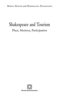 Shakespeare and tourism. Place, memory, participation - Librerie.coop