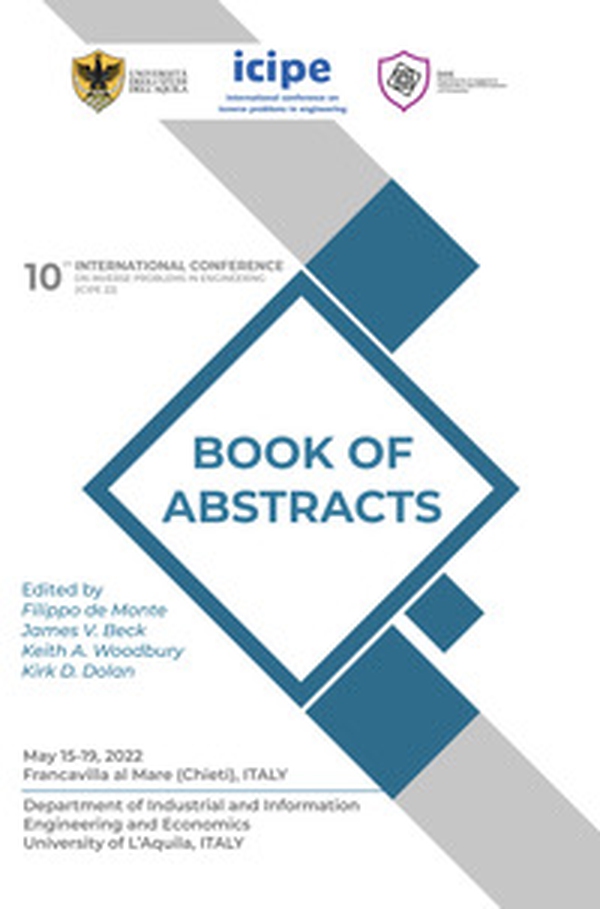 10th International Conference on inverse problems in Engineering (Icipe 2022). Book of abstracts - Librerie.coop 10th International Conference on inverse problems in Engineering (Icipe 2022). Book of abstracts - Librerie.coop