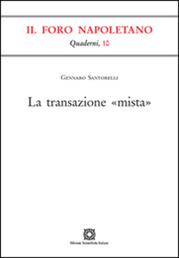 La transazione «mista» - Librerie.coop La transazione «mista» - Librerie.coop