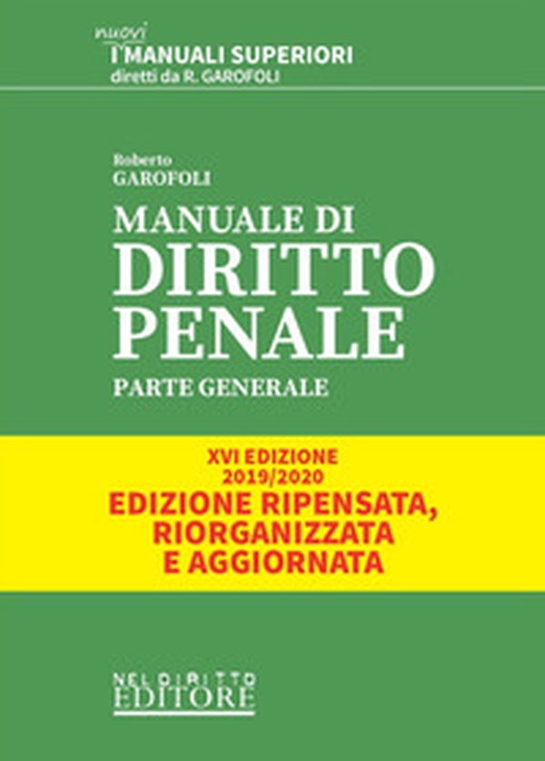 Manuale di diritto penale. Parte generale - Librerie.coop Manuale di diritto penale. Parte generale - Librerie.coop