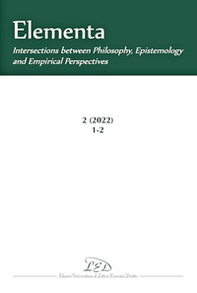 Elementa. Intersections between philosophy, epistemology and empirical perspective - Vol. 1-2 - Librerie.coop
