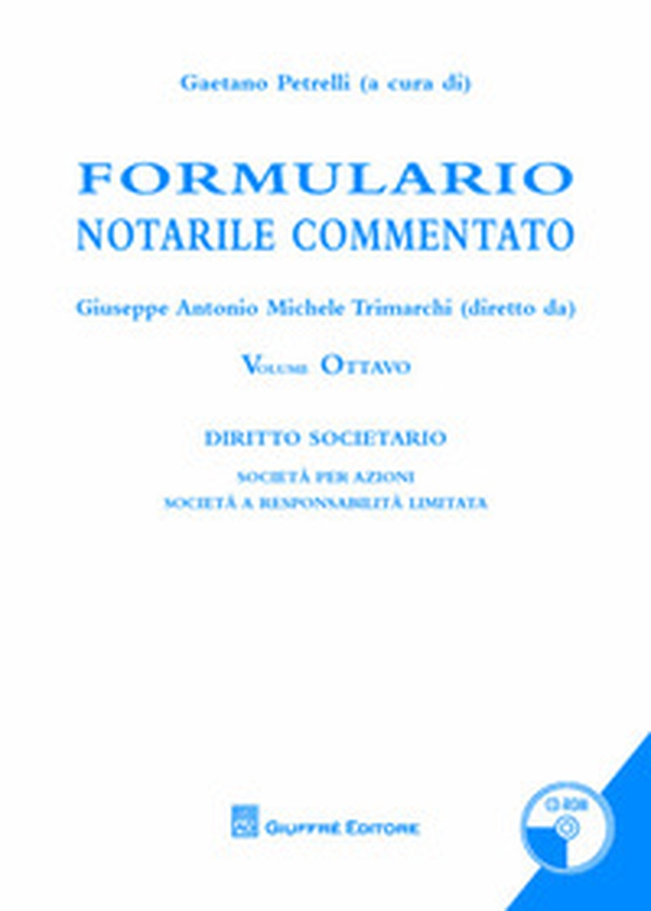 Formulario notarile commentato - Vol. 8 - Librerie.coop Formulario notarile commentato - Vol. 8 - Librerie.coop