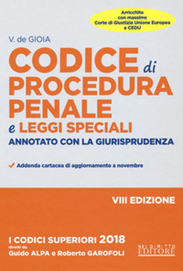 Codice di procedura penale e leggi speciali. Annotato con la giurisprudenza - Librerie.coop Codice di procedura penale e leggi speciali. Annotato con la giurisprudenza - Librerie.coop
