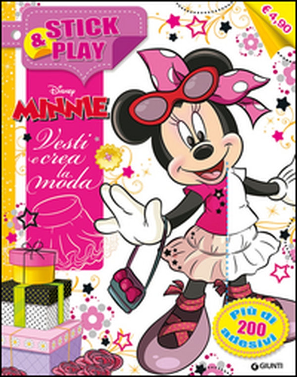 Minnie. Vesti e crea la moda. Stick & play. Con adesivi - Librerie.coop Minnie. Vesti e crea la moda. Stick & play. Con adesivi - Librerie.coop