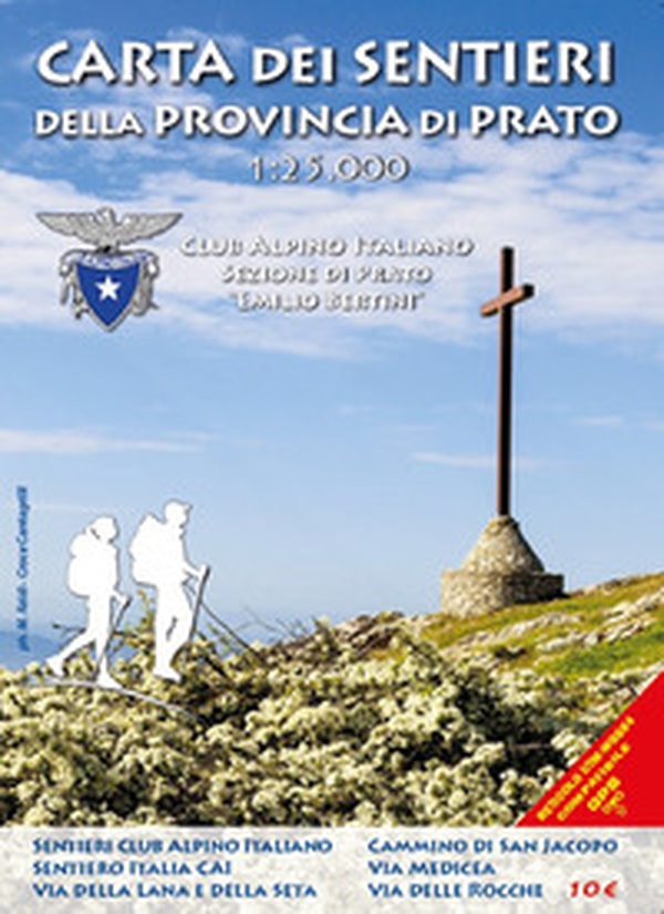 Carta dei sentieri della Provincia di Prato 1:25.000 - Librerie.coop Carta dei sentieri della Provincia di Prato 1:25.000 - Librerie.coop