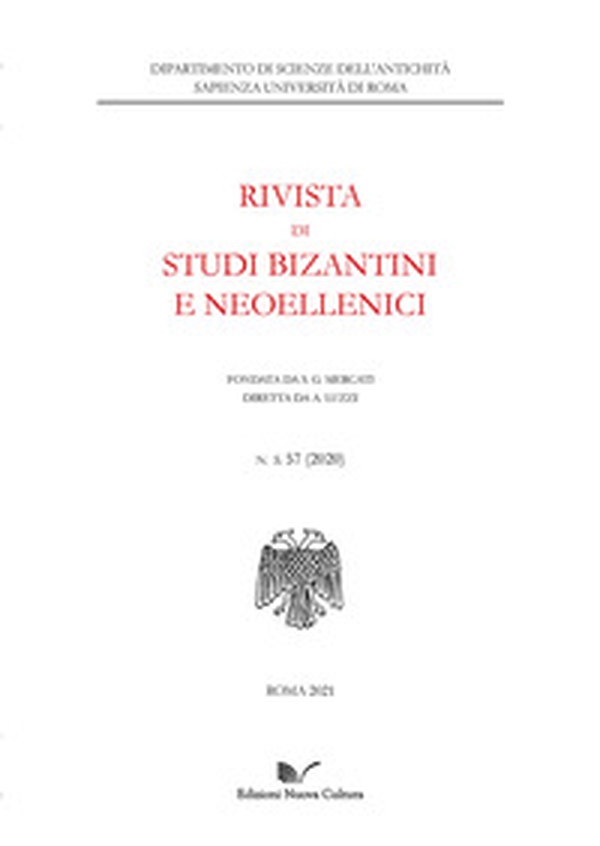 Rivista di studi bizantini e neoellenici - Librerie.coop Rivista di studi bizantini e neoellenici - Librerie.coop
