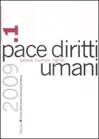 Pace diritti umani-Peace human rights - Vol. 1 - Librerie.coop
