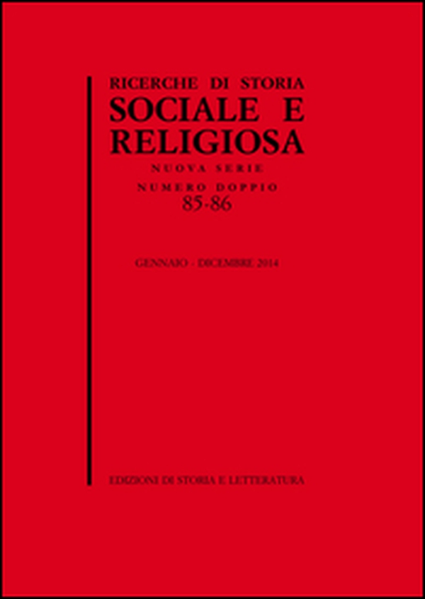 Ricerche di storia sociale e religiosa - Vol. 85-86 - Librerie.coop Ricerche di storia sociale e religiosa - Vol. 85-86 - Librerie.coop