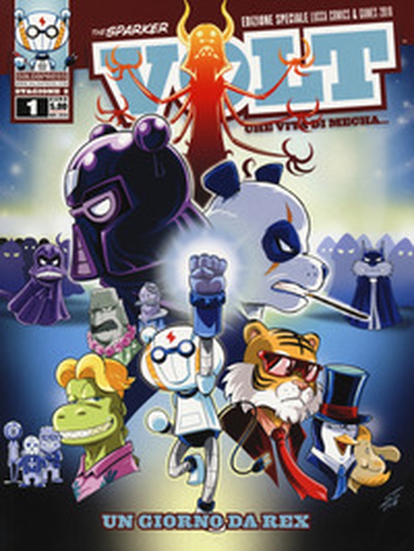 Volt. Stagione 2. Ediz. variant Lucca Comics & Games 2018 - Librerie.coop Volt. Stagione 2. Ediz. variant Lucca Comics & Games 2018 - Librerie.coop