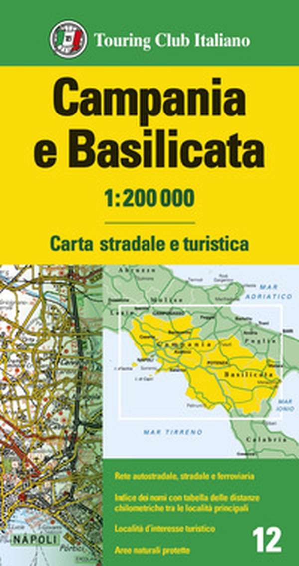 Campania e Basilicata 1:200.000 - Librerie.coop Campania e Basilicata 1:200.000 - Librerie.coop