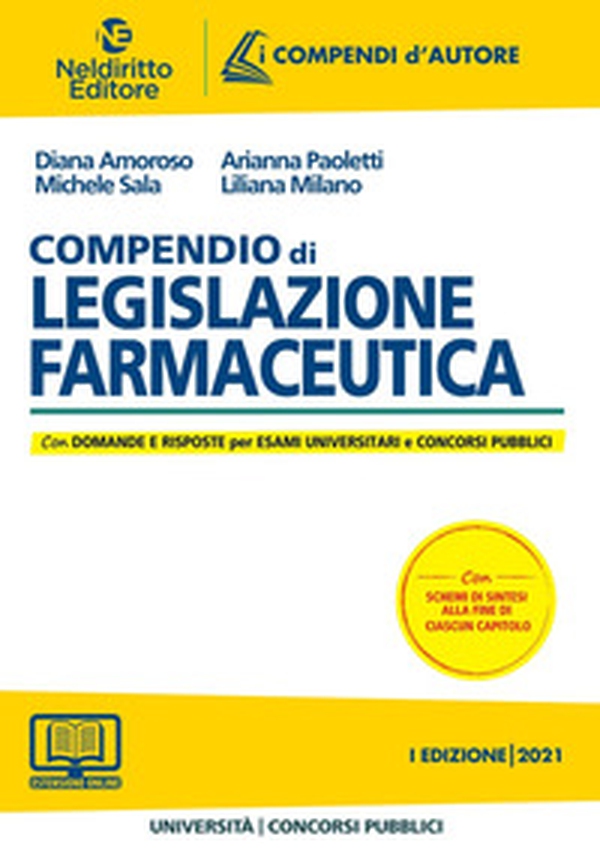 Compendio di legislazione farmaceutica - Librerie.coop Compendio di legislazione farmaceutica - Librerie.coop