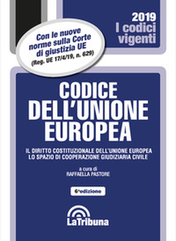Codice dell'Unione Europea - Librerie.coop Codice dell'Unione Europea - Librerie.coop