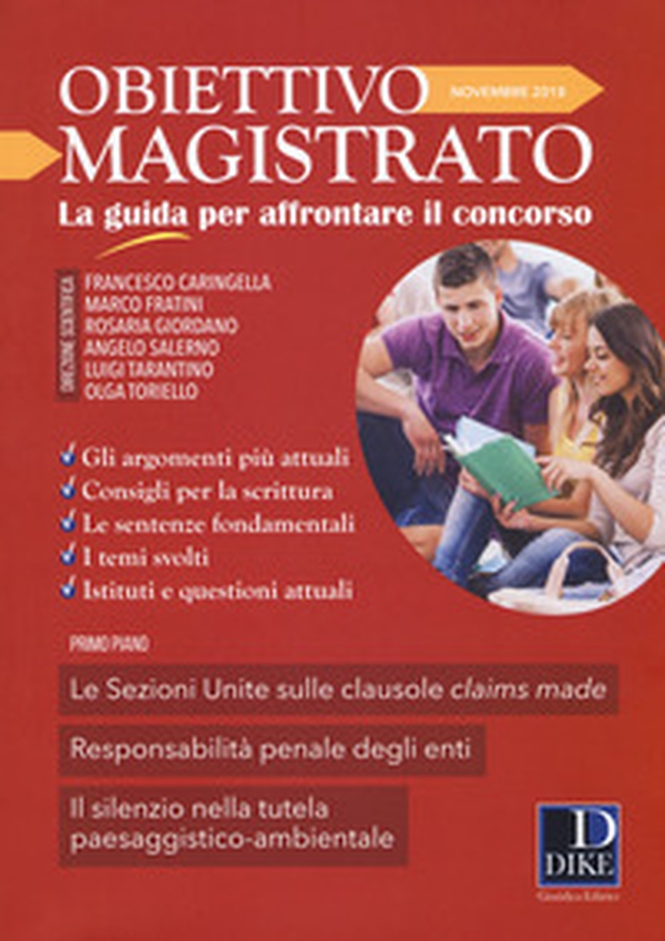 Obiettivo magistrato. La guida per affrontare il concorso - Vol. 11 - Librerie.coop Obiettivo magistrato. La guida per affrontare il concorso - Vol. 11 - Librerie.coop