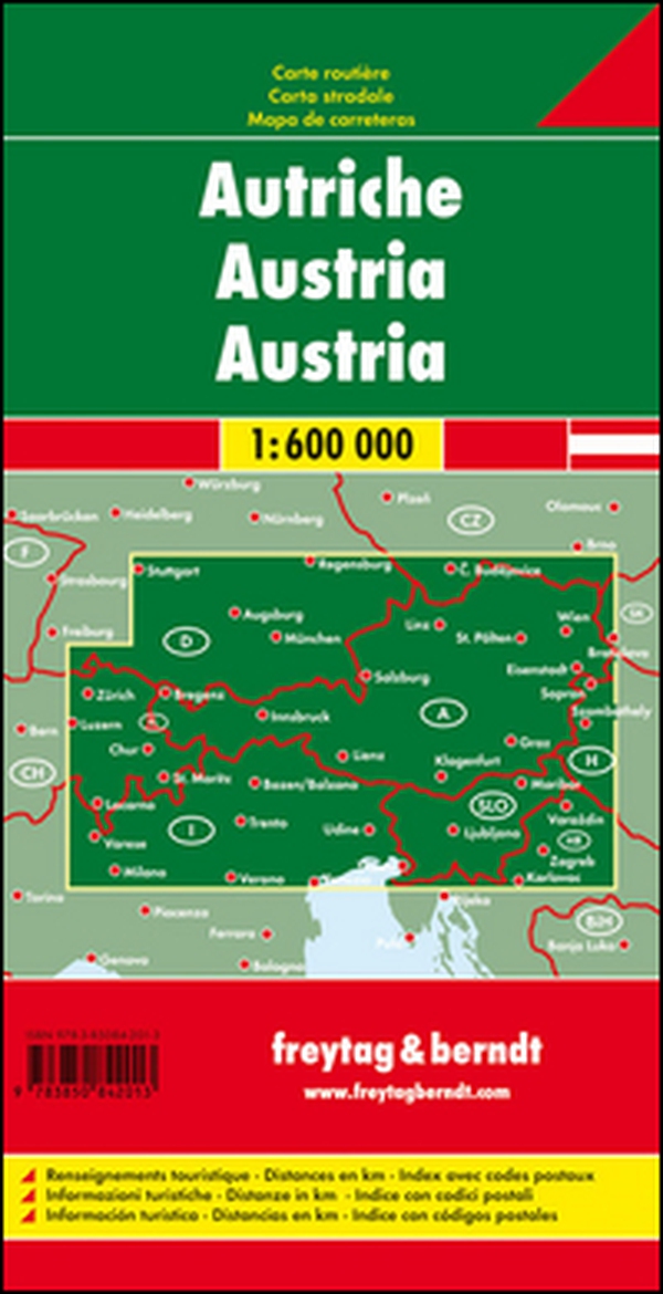 Austria 1:600.000 - Librerie.coop Austria 1:600.000 - Librerie.coop