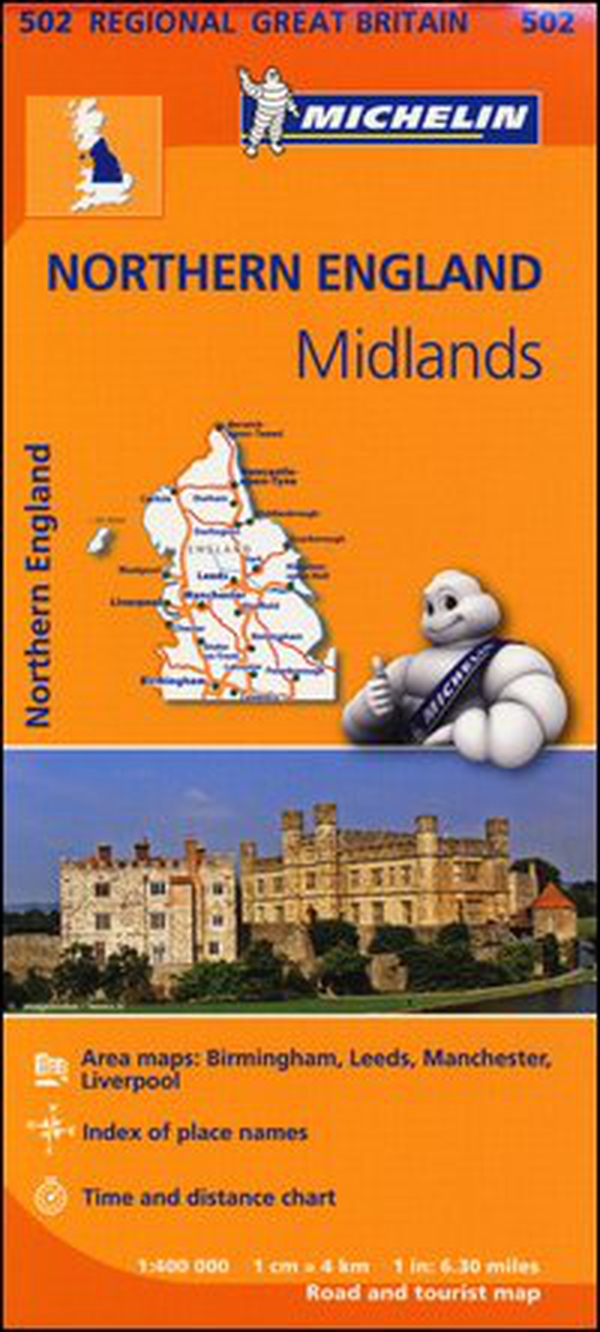 Northern England, Midlands 1:400.000 - Librerie.coop Northern England, Midlands 1:400.000 - Librerie.coop