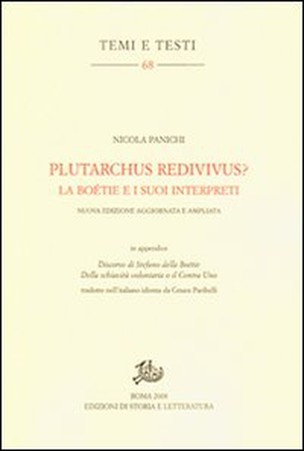Plutarchus redivivus? - Librerie.coop Plutarchus redivivus? - Librerie.coop