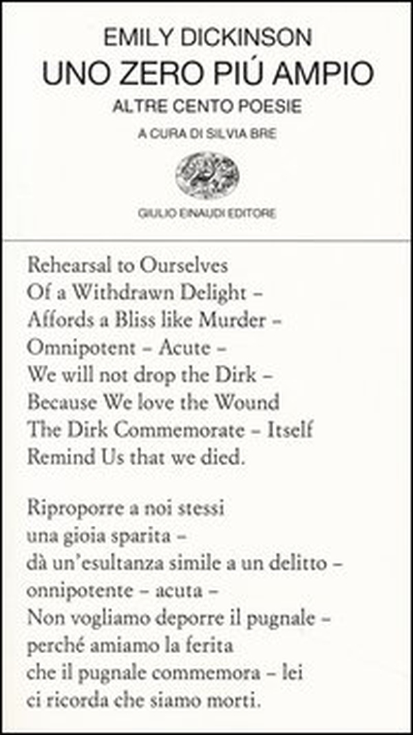 Uno zero più ampio. Altre cento poesie. Testo inglese a fronte - Librerie.coop Uno zero più ampio. Altre cento poesie. Testo inglese a fronte - Librerie.coop