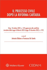 Il processo civile dopo la riforma Cartabia - Librerie.coop