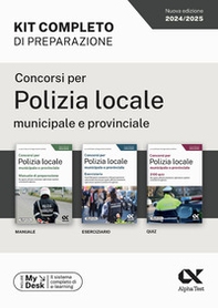 Concorsi per Polizia locale municipale e provinciale. Kit completo di preparazione. Ediz. MyDesk - Librerie.coop
