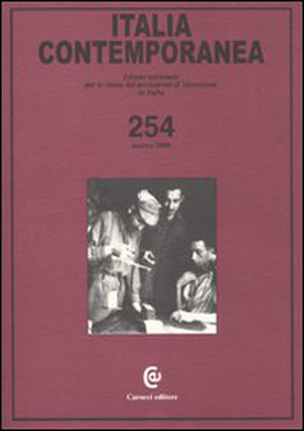 Italia contemporanea - Vol. 254 - Librerie.coop Italia contemporanea - Vol. 254 - Librerie.coop